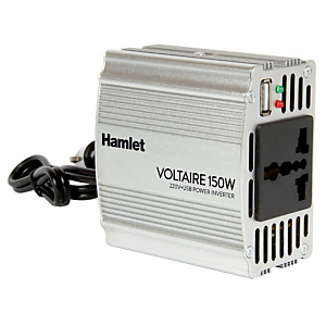 HAMLET Alimentatore universale da viaggio 12/220V 150W HAMLET Alimentatore universale da viaggio 12/220V 150W