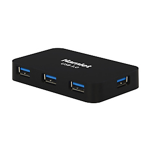 HAMLET Hub USB 3.0 a 4 porte HAMLET Hub USB 3.0 a 4 porte