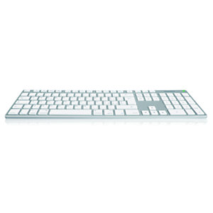 HAMLET Tastiera multimediale USB Silver Board per Mac
