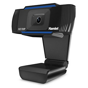 HAMLET Webcam USB HWCAM720 con microfono, Risoluzione 720P HD