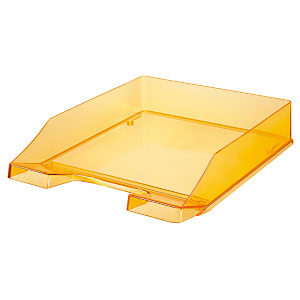 Han Classic Portacorrispondenza, Arancio neon traslucido Han Classic Portacorrispondenza, Arancio neon traslucido