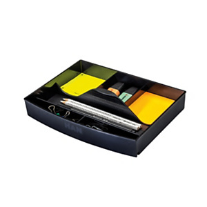 Han Inserto per cassetto Impuls, 6 scomparti, nero Han Inserto per cassetto Impuls, 6 scomparti, nero