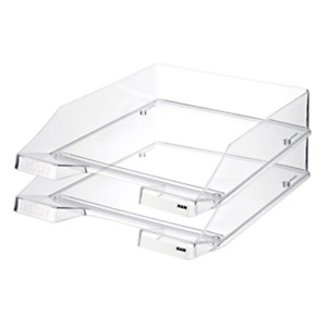 Han Portacorrispondenza Classic, 25,5 x 34,8 x h 6,5 cm, Trasparente Han Portacorrispondenza Classic, 25,5 x 34,8 x h 6,5 cm, Trasparente