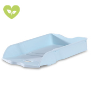 HAN Portacorrispondenza Re-LOOP, DIN A4/C4, 100% PP riciclato, Impilabile, Blu Pastello HAN Portacorrispondenza Re-LOOP, DIN A4/C4, 100% PP riciclato, Impilabile, Blu Pastello