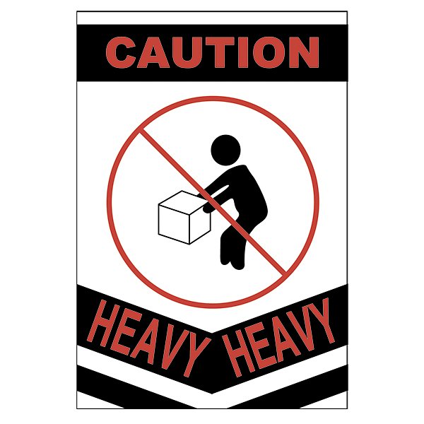 Handling instructions packaging labels, Do not bend, 152x50mm, roll of 250 - 7