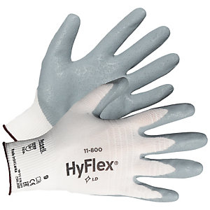 Handschoenen voor verwerking Ansell Hyflex 11-800 maat 9, set van 12 paar