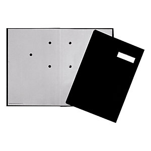 Handtekeningenboek 20 compartimenten Pagna, zwarte kleur