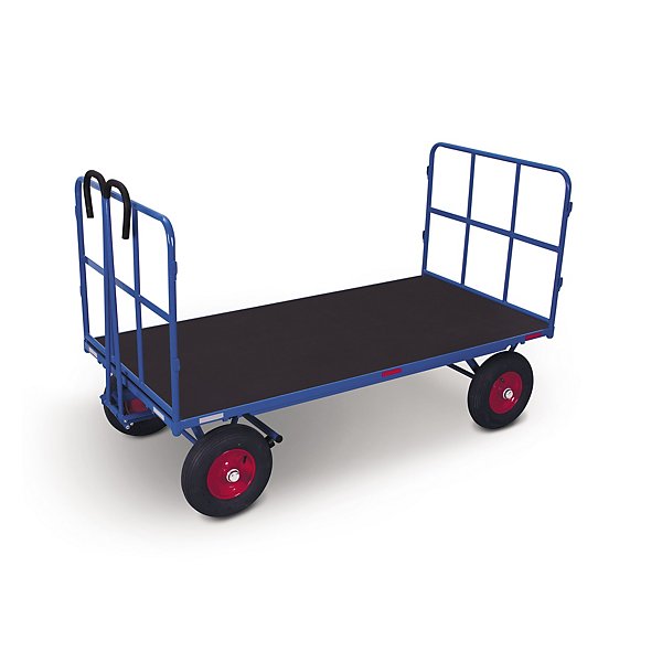 Handtrekwagen met afneembare wanden 1000 kg 126,5 x 81,5 - 2