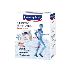 Hansaplast Ghiaccio istantaneo in busta (confezione 2 pezzi) Hansaplast Ghiaccio istantaneo in busta (confezione 2 pezzi)