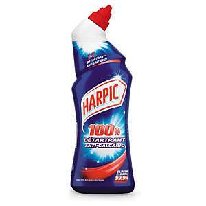 Harpic Gel WC 100 % Détartrant - Flacon de  750 ml