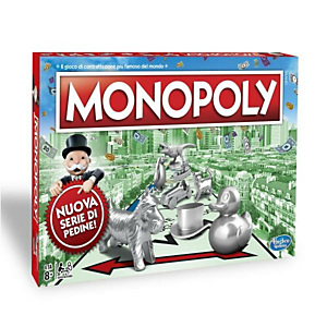 Hasbro, Giochi di società, Monopoly classico, C1009103 Hasbro, Giochi di società, Monopoly classico, C1009103