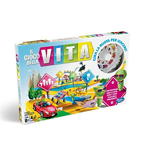 Hasbro, Giochi di società, Il gioco della vita, E4304103 Hasbro, Giochi di società, Il gioco della vita, E4304103