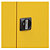 Hazardous storage cabinet, 3 shelves, 1800x1200x460mm - 2