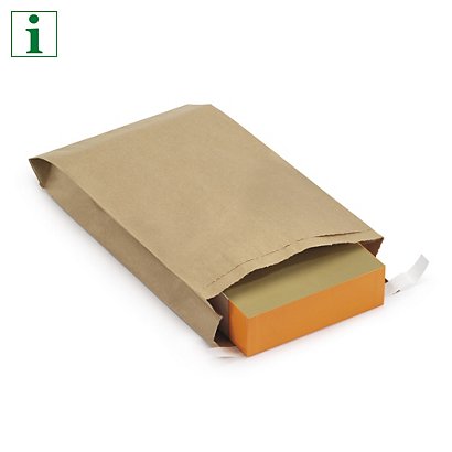 Heavy Duty 2 Ply Kraft Paper Mailing Bags - 1