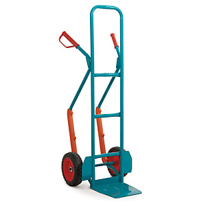 Heavy duty sack truck, high back