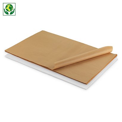Hedvábný papír v balení, 50x75cm, kraftový | RAJA - 1