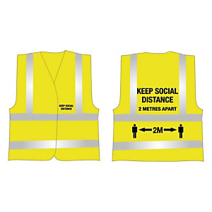 Hi-vis social distance vests Hi-vis social distance vests