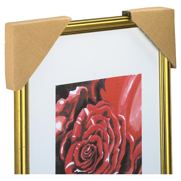 Hjørnebeskyttelse i bølgepappp, lukket - 115 x 30 mm - 1