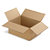 Hnědé klopové krabice z pětivrstvé vlnité lepenky A3 | RAJA - 2