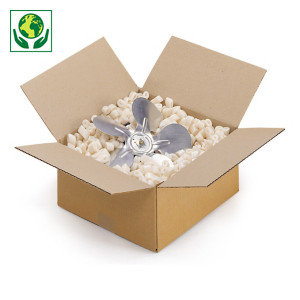 Hnědé klopové krabice z třívrstvé vlnité lepenky RAJABOX, do 290 mm Hnědé klopové krabice z třívrstvé vlnité lepenky RAJABOX, do 290 mm