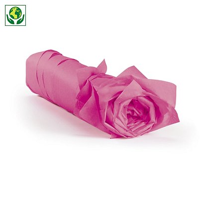Hodvábny papier v balení, 50x75cm, ružový | RAJA - 1