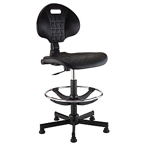 Hoge magazijnstoel met nylon voet Hoge magazijnstoel met nylon voet