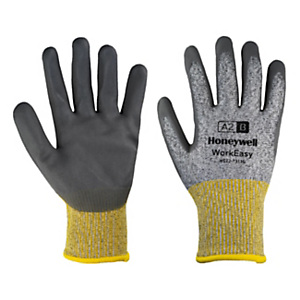 HONEYWELL Guanto di protezione WorkEasy 13 GY NT A2/B, Taglia 10, Grigio Scuro/Giallo (confezione 10 paia) HONEYWELL Guanto di protezione WorkEasy 13 GY NT A2/B, Taglia 10, Grigio Scuro/Giallo (confezione 10 paia)