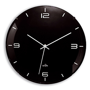 Horloge Eleganta Silencieuse Orium Ø 29 cm coloris noir Horloge Eleganta Silencieuse Orium Ø 29 cm coloris noir