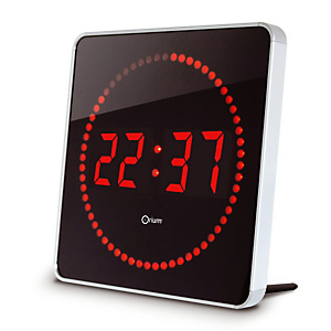 Horloge Led Studio Alu 2 en1 Horloge Led Studio Alu 2 en1