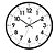 Horloge à quartz Oris  diamètre 40 cm noir - 1