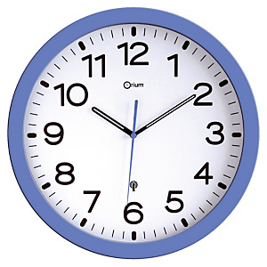 Horloge radio-controlée bleue Horloge radio-controlée bleue