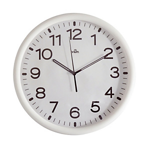 Horloge standard diamètre 30 cm blanche Horloge standard diamètre 30 cm blanche