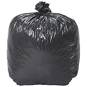 Housse plastique pour conteneur 240 L, 25 microns Gris - lot de 200 sacs