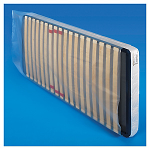 Housse plastique transparente pour literie 150 microns
