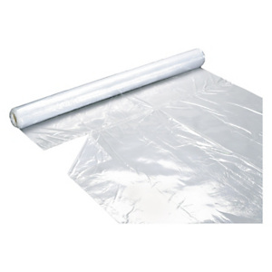 Housse plastique transparente pour meubles 380x150 cm