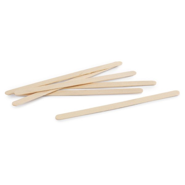Houten roerstokjes in dispenserdoos - 2