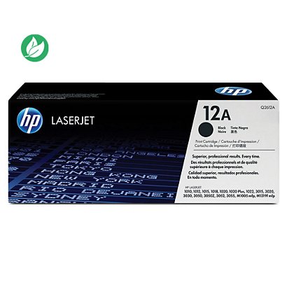 HP 12A Toner authentique Q2612A - Noir - 1