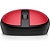 HP 240 Empire Red Bluetooth Mouse, Ambidextre, Optique, Bluetooth, 1600 DPI, Rouge 43N05AA#ABB - 1