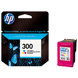 HP 300 Cartouche d'encre authentique CC643EE - 3 couleurs