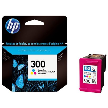 HP 300 Cartouche d'encre authentique CC643EE - 3 couleurs - 1