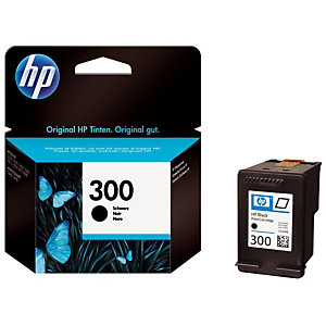 HP 300 HP Cartouche d'encre authentique  (CC640EE) - Noir