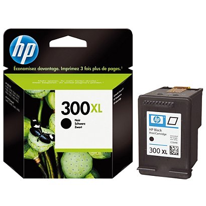 HP 300XL Cartouche d'encre authentique grande capacité CC641EE - Noir - 1