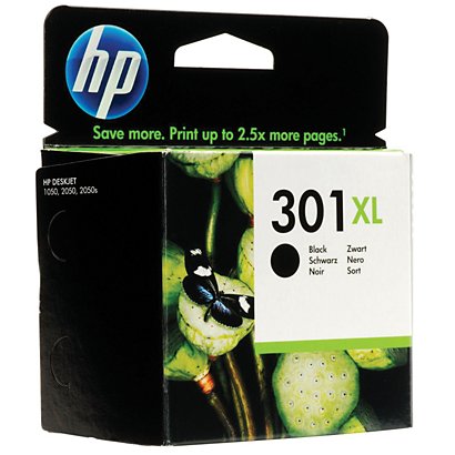HP 301XL Cartouche d'encre originale CH563EE Noir - JPG