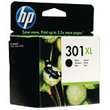 HP 301XL, CH563EE, Cartucho de Tinta, Negro, Alta Capacidad, Paquete Unitario HP 301XL, CH563EE, Cartucho de Tinta, Negro, Alta Capacidad, Paquete Unitario