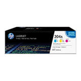 HP 304A, CF372AM, Tóner Original, Amarillo, Cian, Magenta HP 304A, CF372AM, Tóner Original, Amarillo, Cian, Magenta