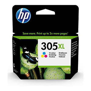HP 305XL Cartouche d'encre authentique grande capacité 3YM63AE - 3 couleurs