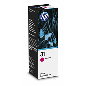 HP 31 Bouteille d'encre authentique 1VU27AE - Magenta