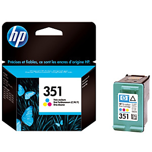 HP 351 Cartouche d'encre authentique CB337EE - 3 couleurs