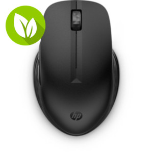 HP 435 Ratón óptico inalámbrico, Bluetooth, nano receptor USB-A, para diestros, 5 botones y rueda de desplazamiento, 1.600 dpi, 70% plástico reciclado, negro, 3B4Q5UT HP 435 Ratón óptico inalámbrico, Bluetooth, nano receptor USB-A, para diestros, 5 botones y rueda de desplazamiento, 1.600 dpi, 70% plástico reciclado, negro, 3B4Q5UT