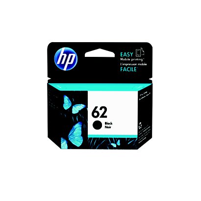 HP 62 Cartouche d'encre authentique C2P04AE - Noir - 1